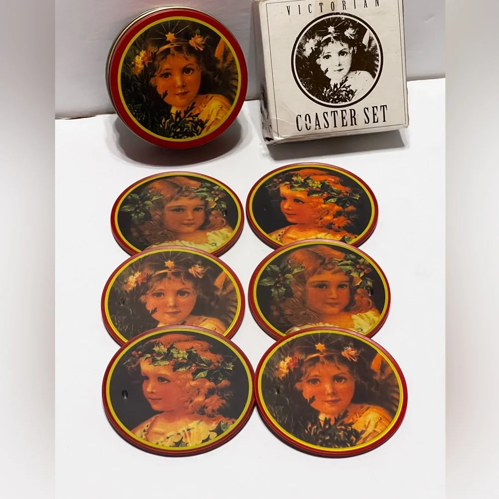 Vintage Coasters Set  1970’s